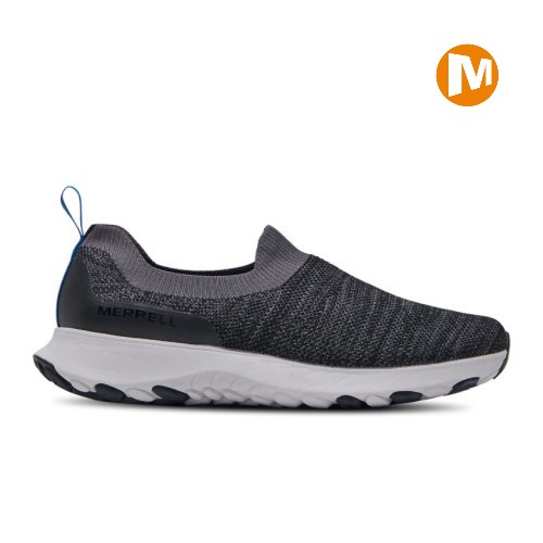 Merrell Cloud Moc Knit Sneaker Herren DunkelGrau [DE-RTLMA]
